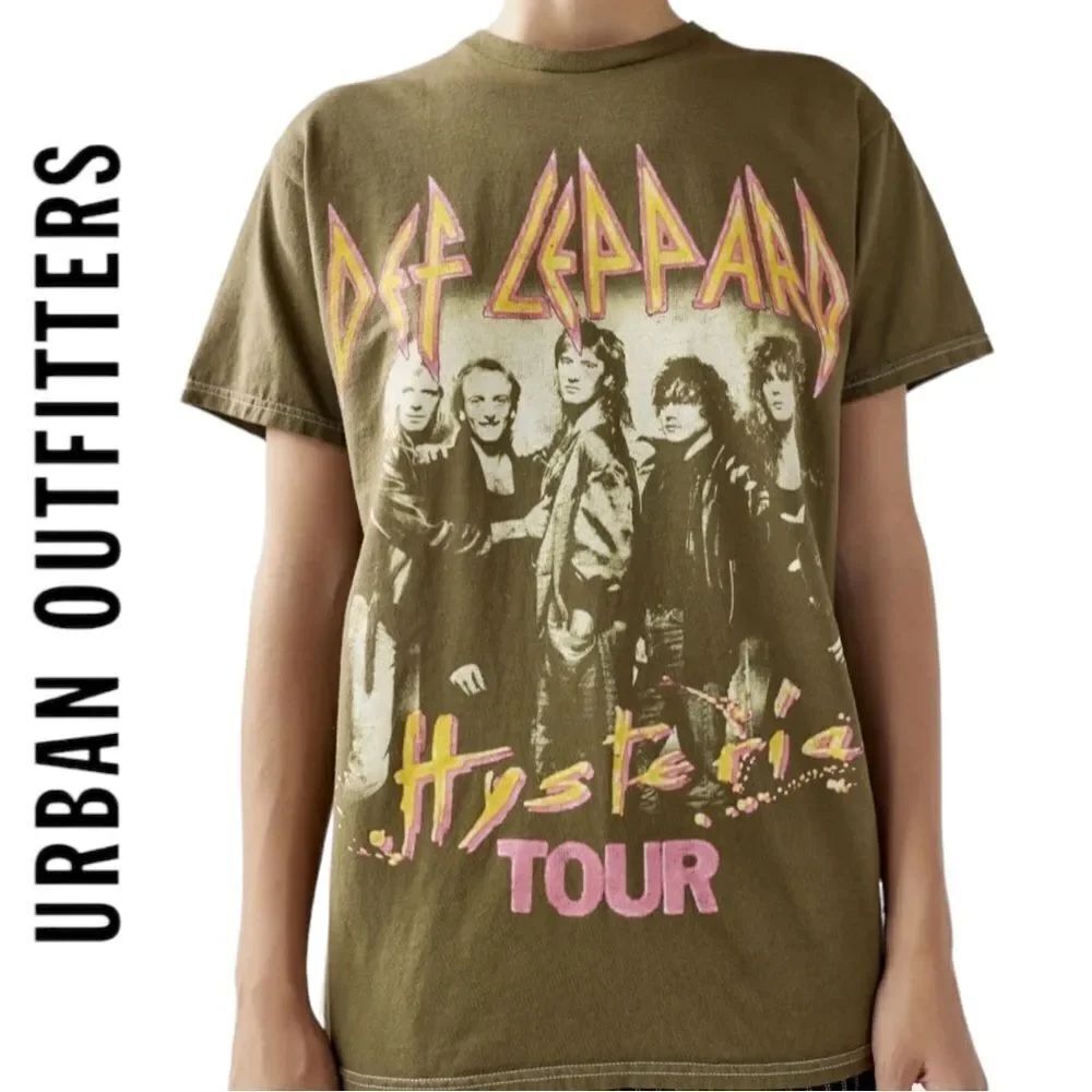 NEW Def Leppard Urban Outfitters UO Hysteria Tour T-Shirt Shirt Tee M L XL